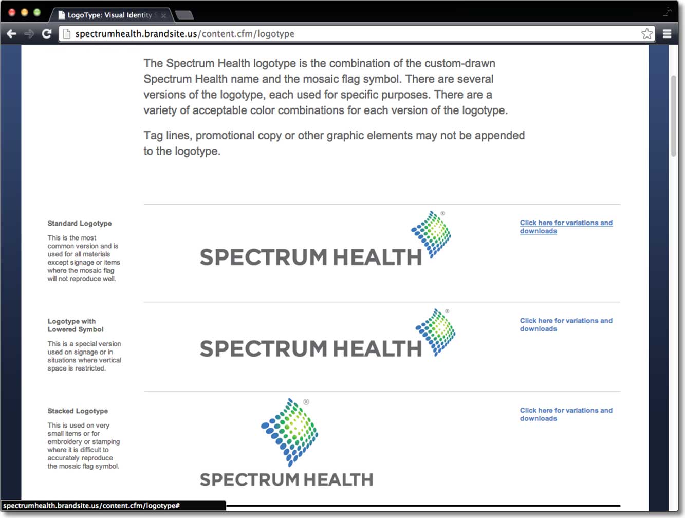 Spectrum Health System Crosby Associates Chicago